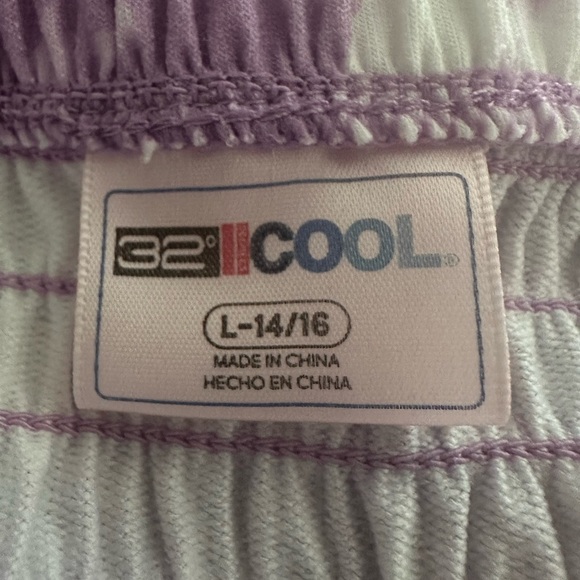 32 Degree Cool Maxi Dress with Purple Tie-Dye Patter (658) - Picture 10 of 12